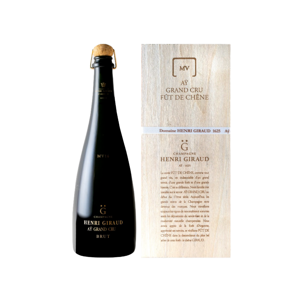 Henri Giraud, MV Ay Grand Cru (Gift Box) MV19
